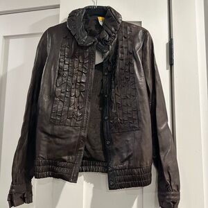 Fendi lambskin jacket